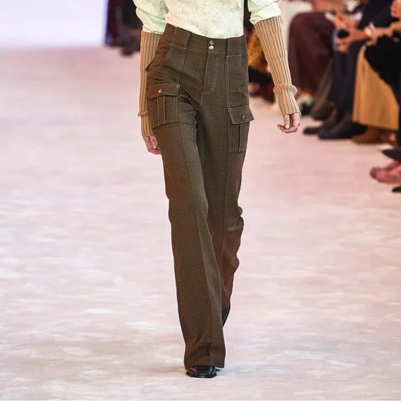 ✨ NWOT CHLOE runway fw 19 trousers - Picture 5 of 12